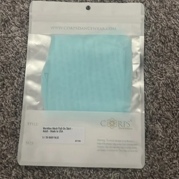 Corps Dancewear Meridien Mesh Pull-On Skirt - Picture 6 of 8